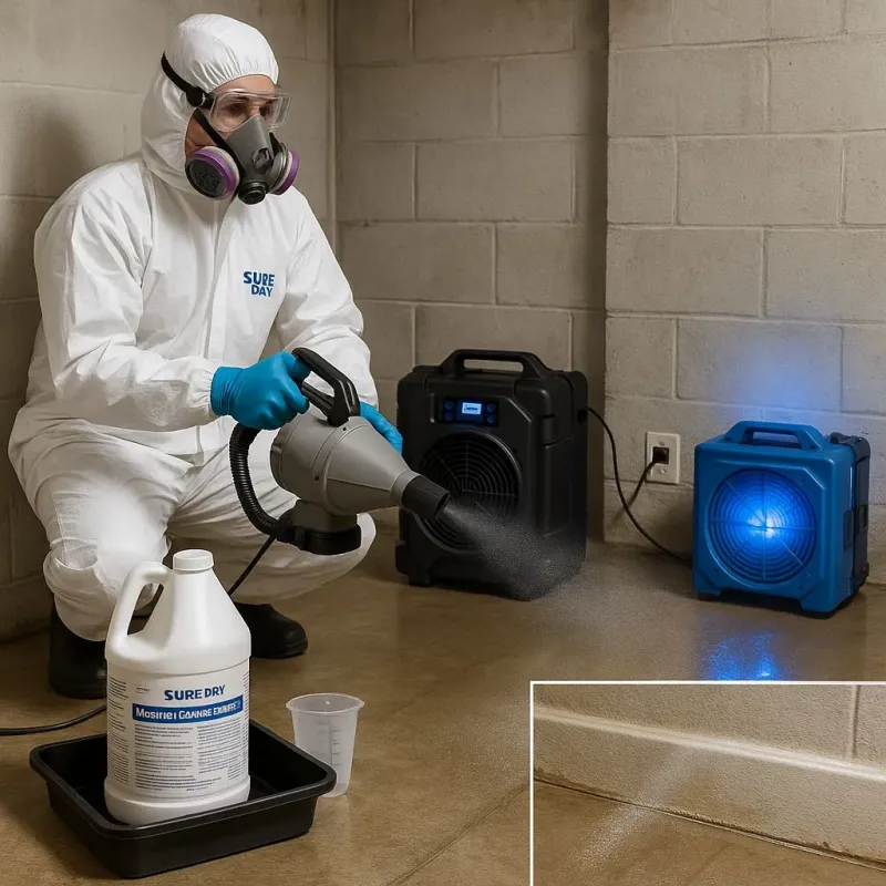 Sanitization and Odor Removal process in Fort Drum, NY