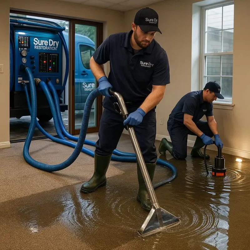 Water Extraction and Removal process in Fort Drum, NY